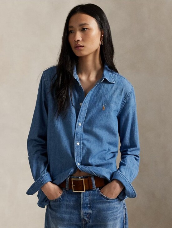 Polo Ralph Lauren Tops - Polo Ralph Lauren Classic Fit Denim Shirt